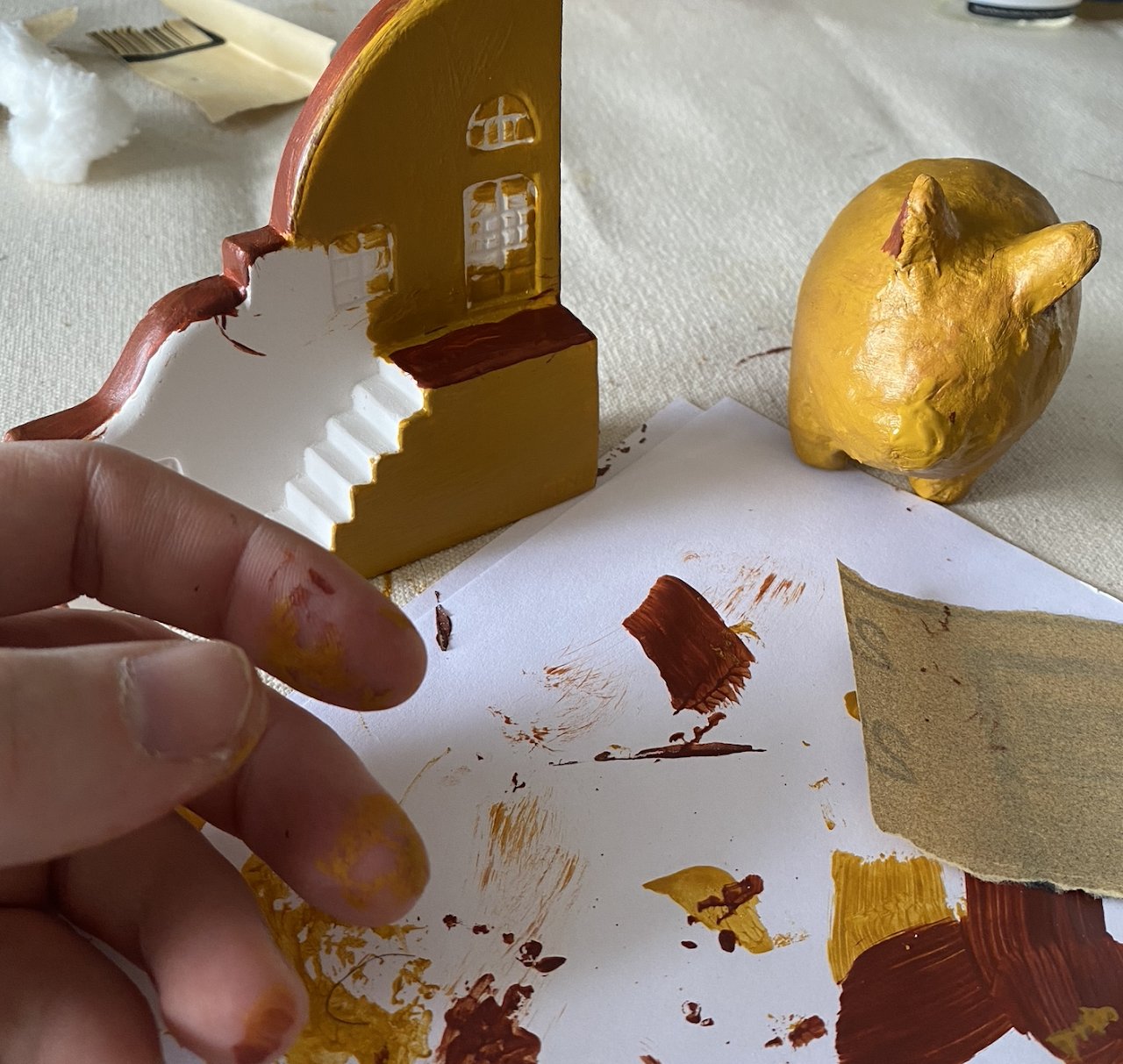 Tactile crafts — painting
